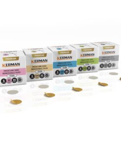 KERMAN Premium maināmie pedikīra diska faili (plānie), S Ø15mm,50gb